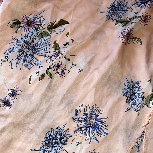 Pink Floral Coverup - Picture 2 of 2